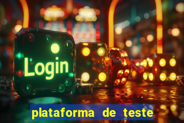 plataforma de teste pg demo